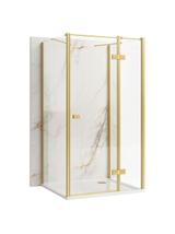 Shower enclosure Rea Atlas 90x100 Brush Gold
