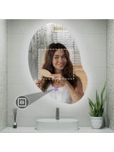 LED sienas spogulis 80x60cm CLOUD C