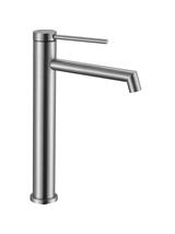 Bateria Umywalkowa Rea Foss nikiel szczotkowany Inox wysoka