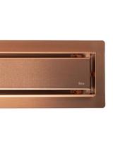 Odpływ Liniowy REA Neox pro brush l. copper 80