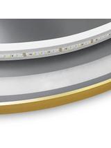 LUSTRO ŚCIENNE LED 60cm MMJ Złote Szczotkowane
