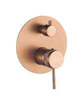 Kit de douche encastré Rea Lungo Grip Brush Copper + BOX