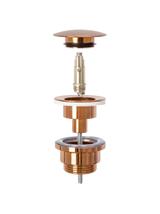Siphon de lavabo Clic-Clac Universel Copper