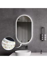 LUSTRO ŚCIENNE LED 50x80cm S027