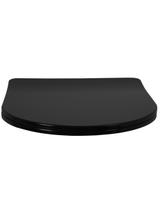 DESKA SEDESOWA WC CARLO FLAT UF BLACK MATT