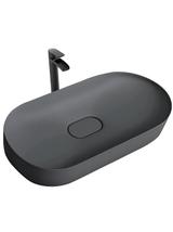 Umywalka konglomeratowa IRIS 71 CM szary mat