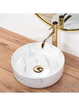 Umywalka nablatowa Rea Sami Nature Marble