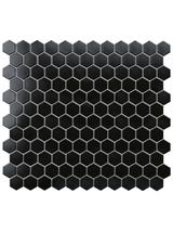 Mozaika hexagon 133425 Czarna