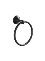 Wieszak łazienkowy RING 332867A Czarny RETRO