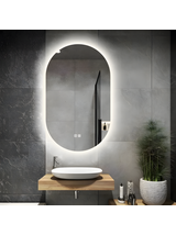 LUSTRO ŚCIENNE LED 50x80cm S027