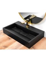 UMYWALKA KONGLOMERATOWA NABLATOWA GOYA BLACK MAT 60CM