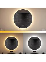 LUSTRO ŚCIENNE LED Z BLUETOOTH 60cm ROUND