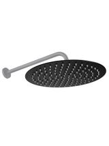 Дъждов душ Rea Black Matt 25cm