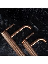 Waschbeckenarmatur Rea Argon Brush Copper Low