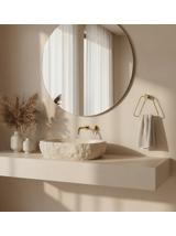 Wieszak łazienkowy Tomi 5810 Złoty Szczotkowany