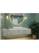 Умивальник конгломератний на стільницю Rea GOYA 50CM