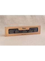 Juego de accesorios de baño Ari Black 4 piezas