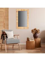 LUSTRO ŚCIENNE BOHO 55CM KLNA-MR03