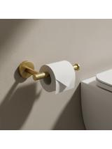 Uchwyt na papier toaletowy 5705 Galo Złoty Szczotkowany