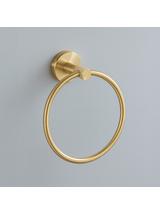 Badkamerhanger Ring 6610 Modern Brush Gold