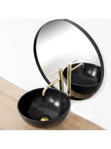 Βρύση νιπτήρα REA LUGANO SLIM, Gold High