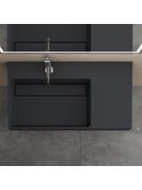 Umywalka konglomeratowa Archi 75 CM Szary mat