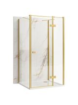 Shower enclosure Rea Atlas 100x100 Brush Gold