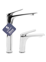 Robinet de salle de bain Rea AVALON CHROME High