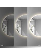LUSTRO ŚCIENNE LED Z BLUETOOTH 60cm ROUND