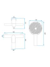 Bateria wannowa REA AVALON Tytan
