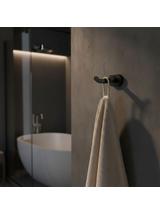 Wieszak łazienkowy Til 105 Czarny