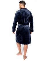 Szlafrok Męski Roger Navy Red M