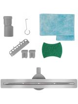 Odpływ Liniowy REA FILO Stal szczotkowana 80