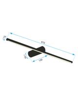 KINKIET ŁAZIENKOWY LED 60CM APP1342-W Black