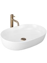 Umywalka nablatowa Rea CLEO 61 WHITE MATT