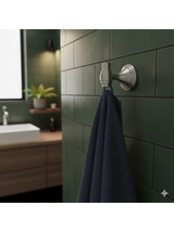 Appendiabiti da bagno 16101 Aristo Brushed Nickle