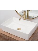 Πάγκος νιπτήρας REA Inga White Μ 51 Π 34,5 Υ 12 cm