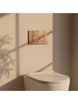 Clapeta pentru rezervor incastrat Rea I K011A-Q Copper Brush