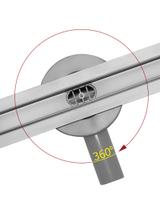 Odpływ Liniowy REA NEO SLIM PRO Stal Szczotkowana 100