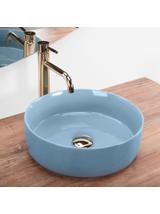 Νιπτήρας πάγκου Rea SAMI L.BLUE SHINY 36 x 36 x 13 cm