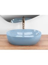 ΝΙΠΤΗΡΑΣ Πάγκου   Rea LISA  L.BLUE SHINY :  49 x 35 x  14 cm
