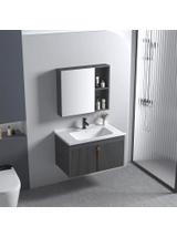 Zestaw mebli łazienkowych z Umywalką Astor 60cm Szary