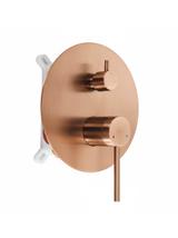 Set doccia da incasso Rea Foss Clif Brush Copper + BOX