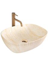 Countertop Basin Rea Freja Travertine Matt