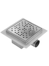 Odpływ liniowy REA DOTS STAL SZCZOTKOWANA 15x15
