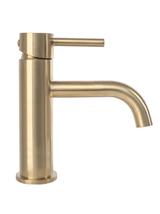 Βρύση χαμηλής λεκάνης REA LUNGO Gold Brushed