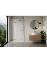 Porte de douche Rea Atlas 120 Chrome