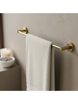 Wieszak łazienkowy jednoramienny 5601 Leo Złoty Szczotkowany