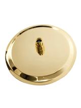Rainfall shower head Rea Gold 25cm