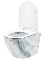 Misa WC podwieszana Carlos Slim Rimless Granit Shiny